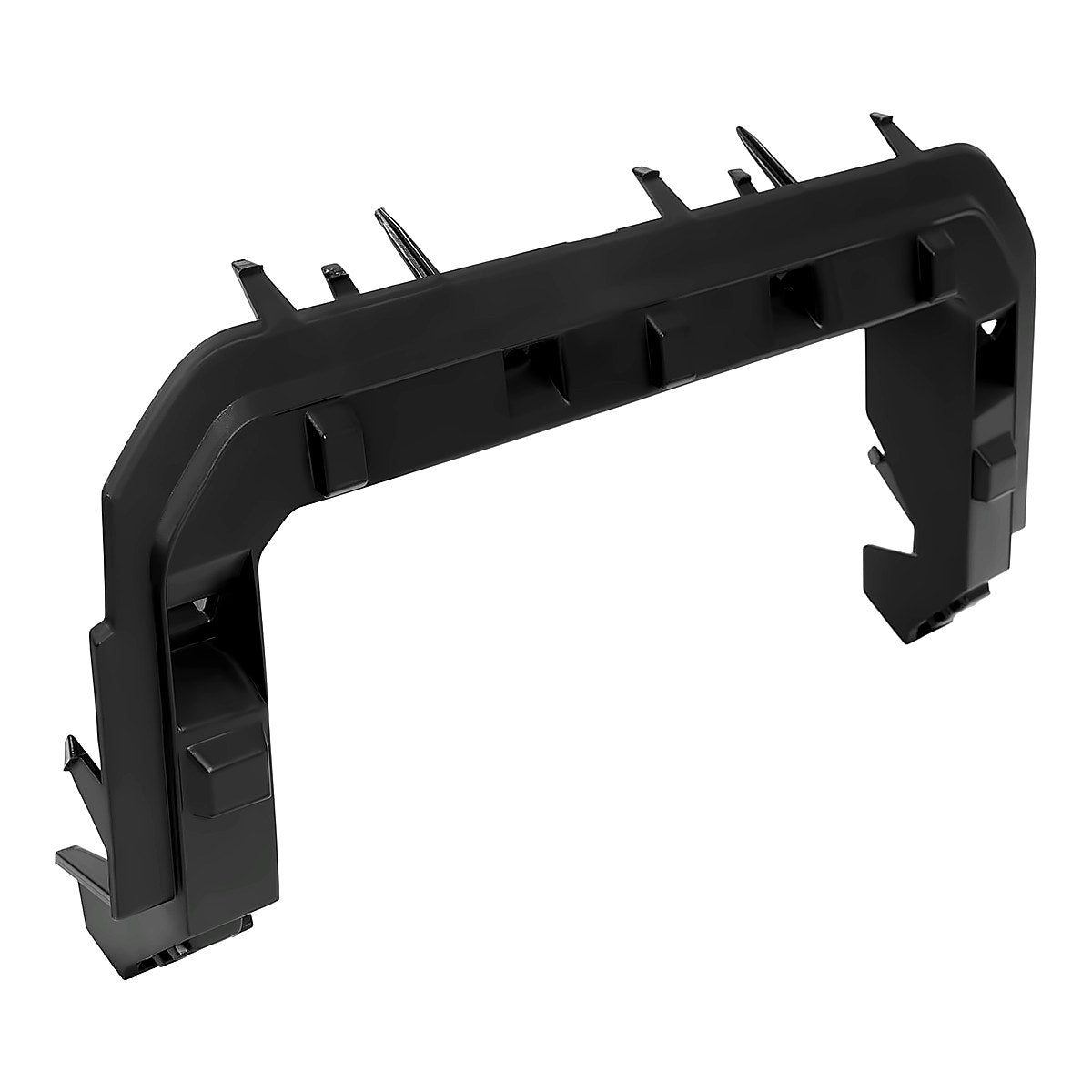 2011-2016 Ford F450 Grille Side Support Matte-Dark Gray Driver Side Xlt – Angle View (FO1212113)