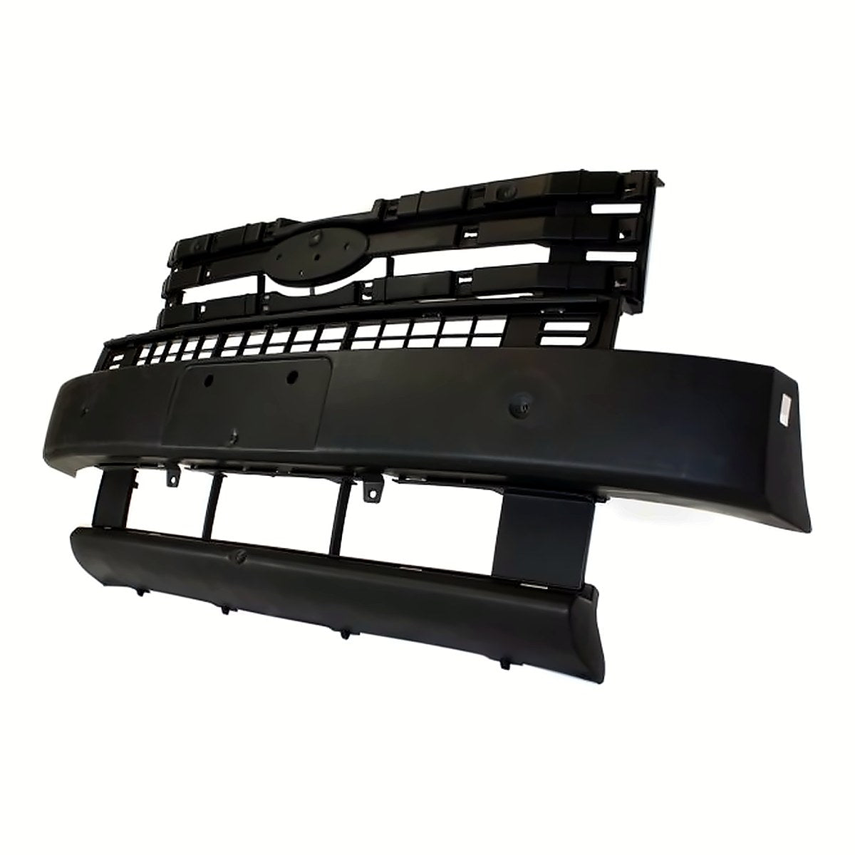 2009-2012 Ford Flex Grille Mounting Panel (Matt-Black) – Side View (FO1223115)