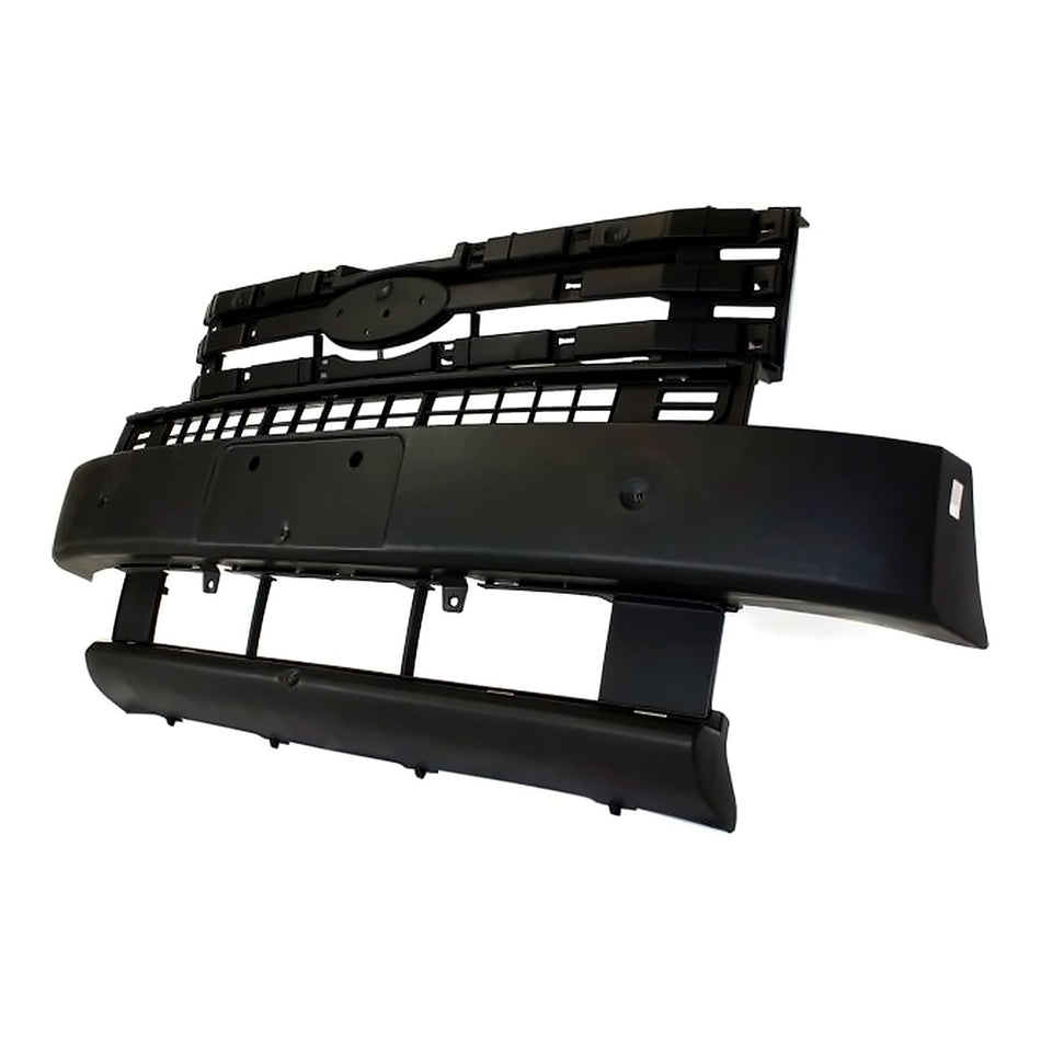 2009-2012 Ford Flex Grille Mounting Panel (Matt-Black) – Side View (FO1223115)