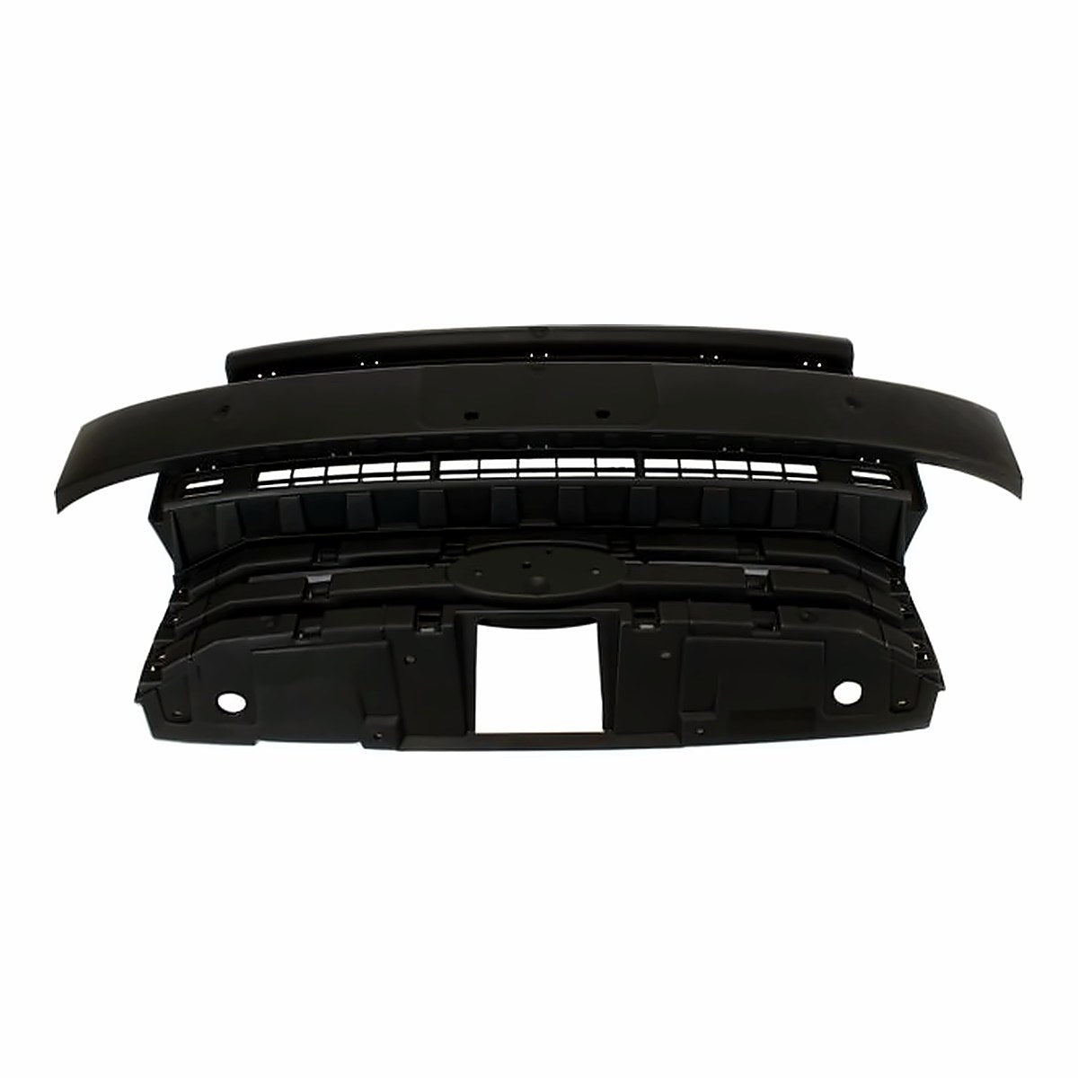 2009-2012 Ford Flex Grille Mounting Panel (Matt-Black) – Detail View (FO1223115)