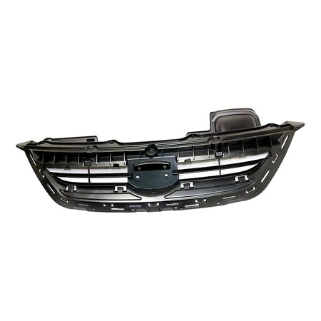 2011-2013 Ford Fiesta_Hatchback Grille Mounting Panel Matte-Dk Gray (Inner Grille) – Front View (FO1223116)