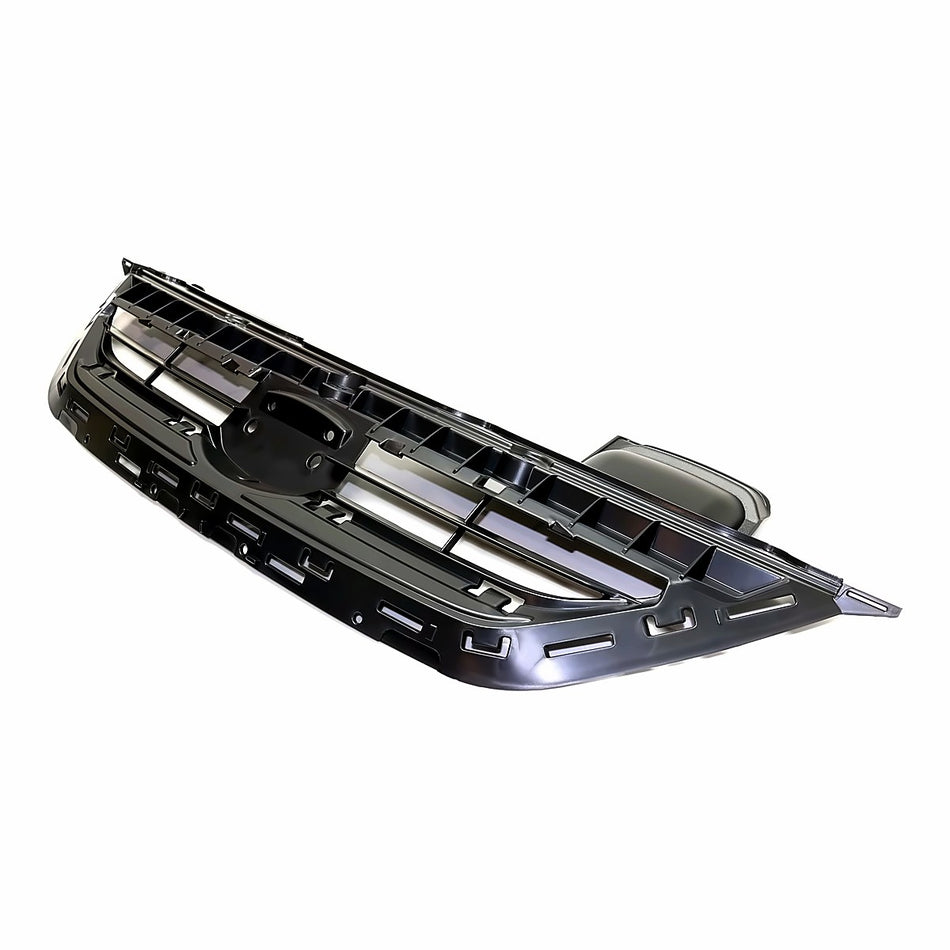 2011-2013 Ford Fiesta_Hatchback Grille Mounting Panel Matte-Dk Gray (Inner Grille) – Side View (FO1223116)
