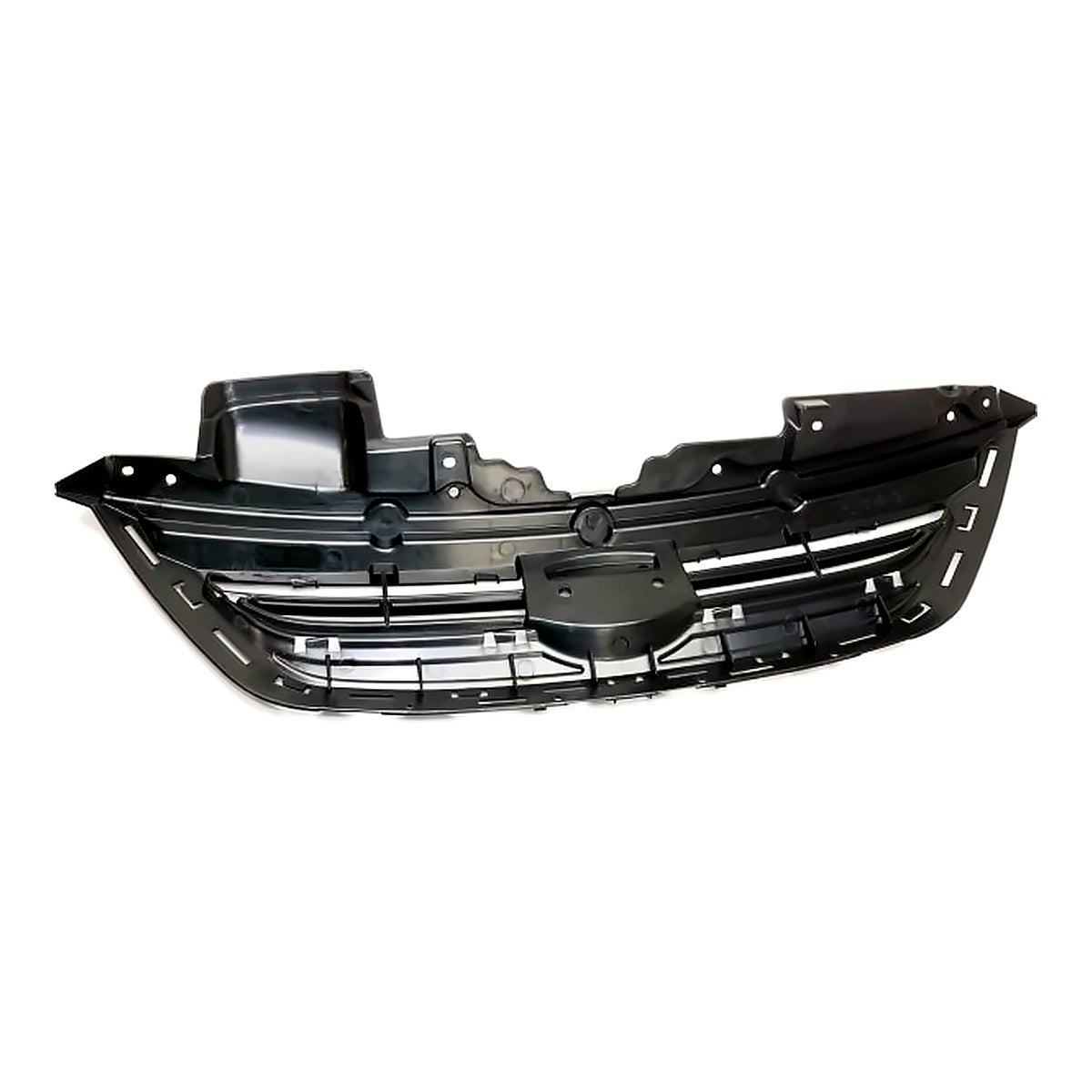 2011-2013 Ford Fiesta_Hatchback Grille Mounting Panel Matte-Dk Gray (Inner Grille) – Detail View (FO1223116)