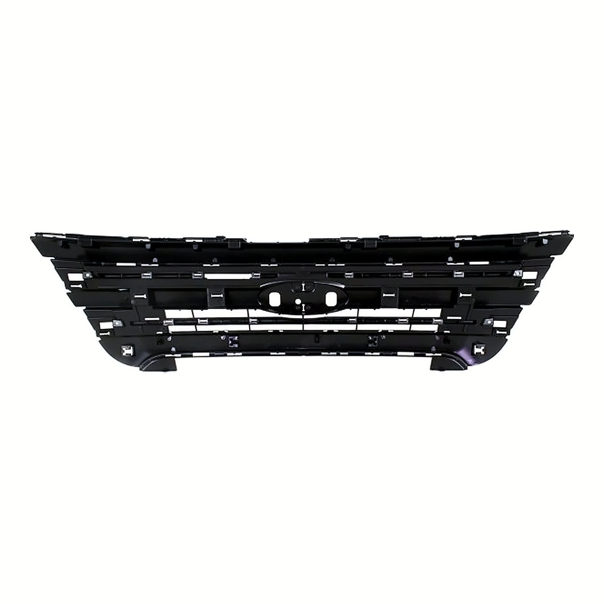 2011-2015 Ford Explorer Grille Mounting Panel Matt-Black – Back View (FO1223118)