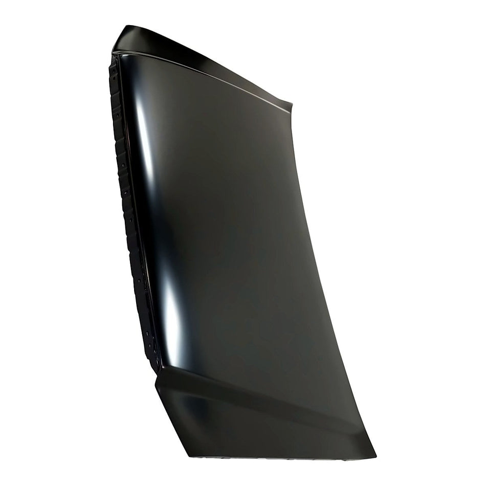 2006-2008 Lincoln Mark LT Hood Aluminum - side angle, Part FO1230240