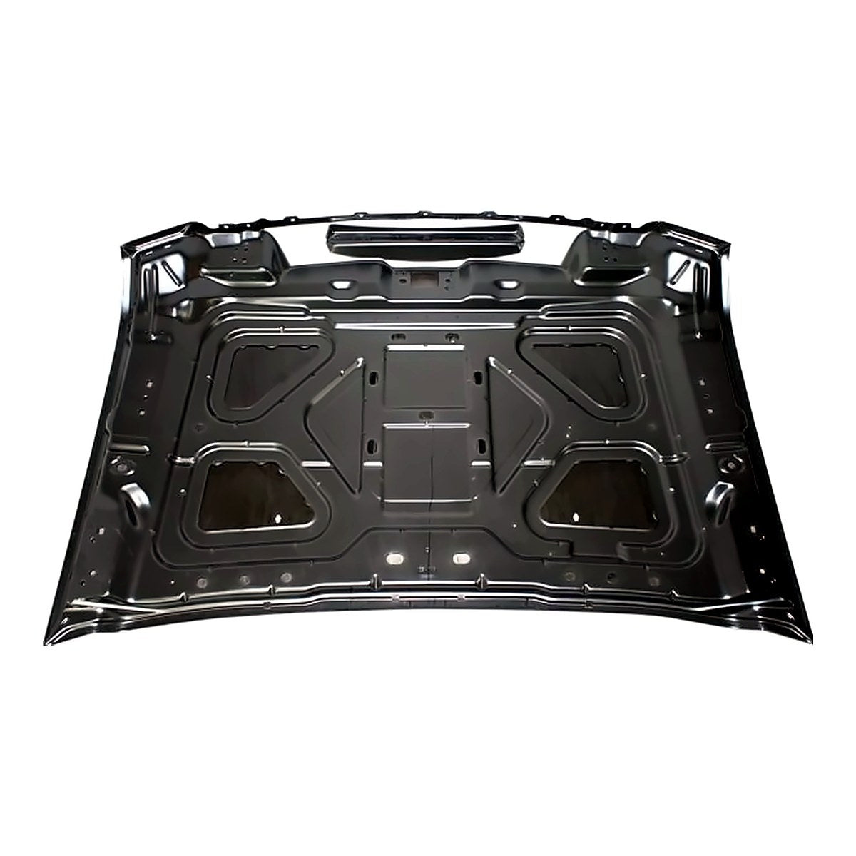 2008-2010 Ford F450 Hood Steel – Back View (FO1230268)