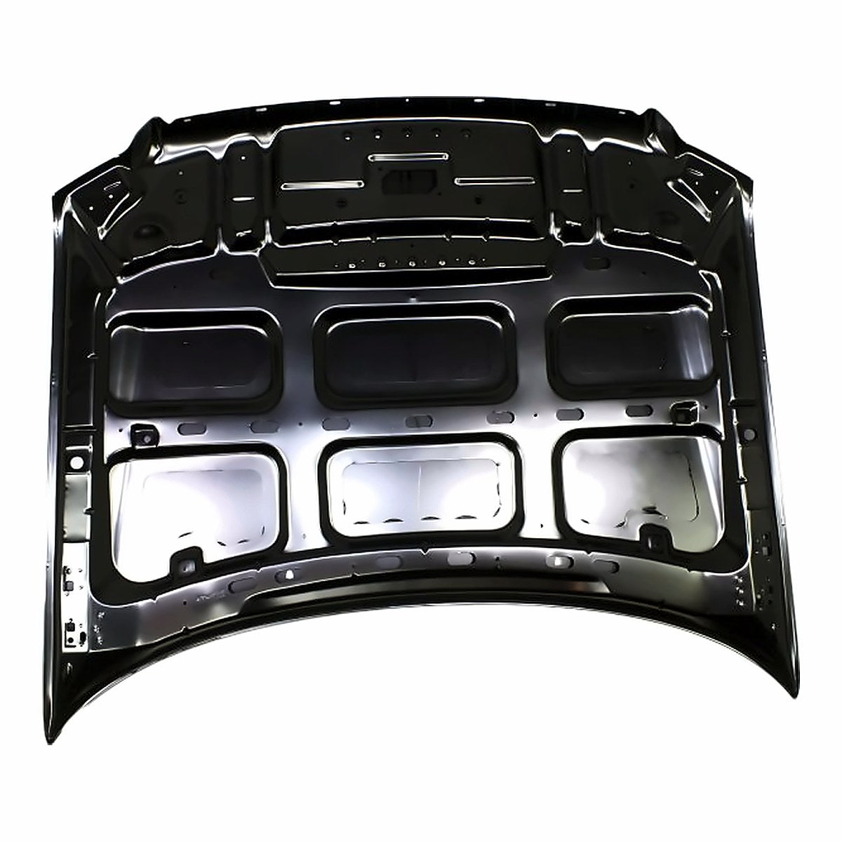 2006-2008 Ford Explorer Hood Steel – Back View (FO1230298)