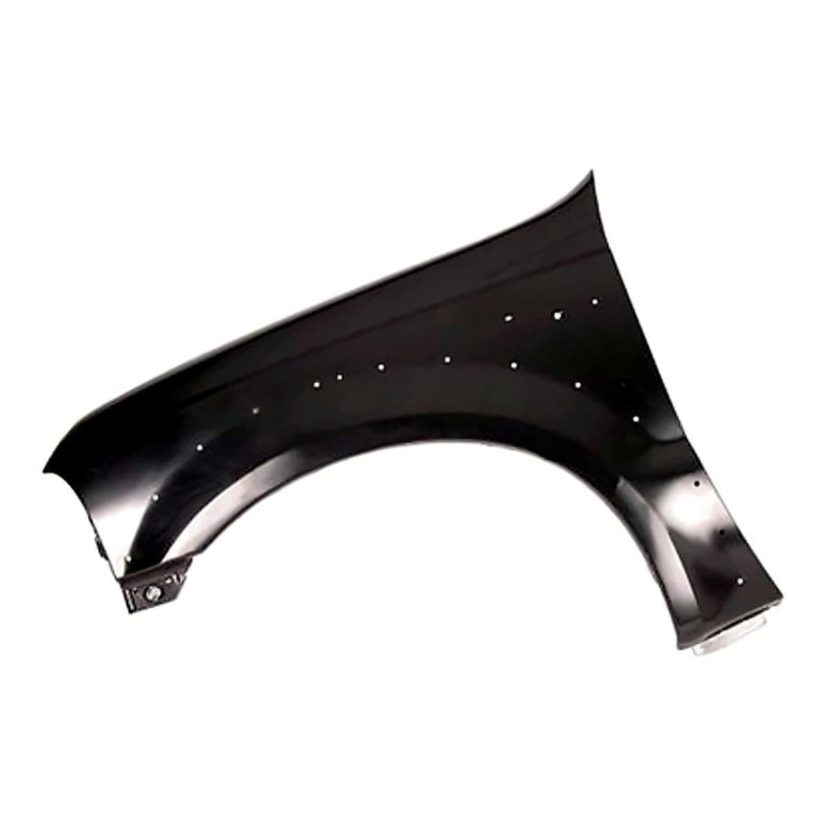2005-2007 Ford F450 Fender Front Driver Side With Moulding – Back View (FO1240236)