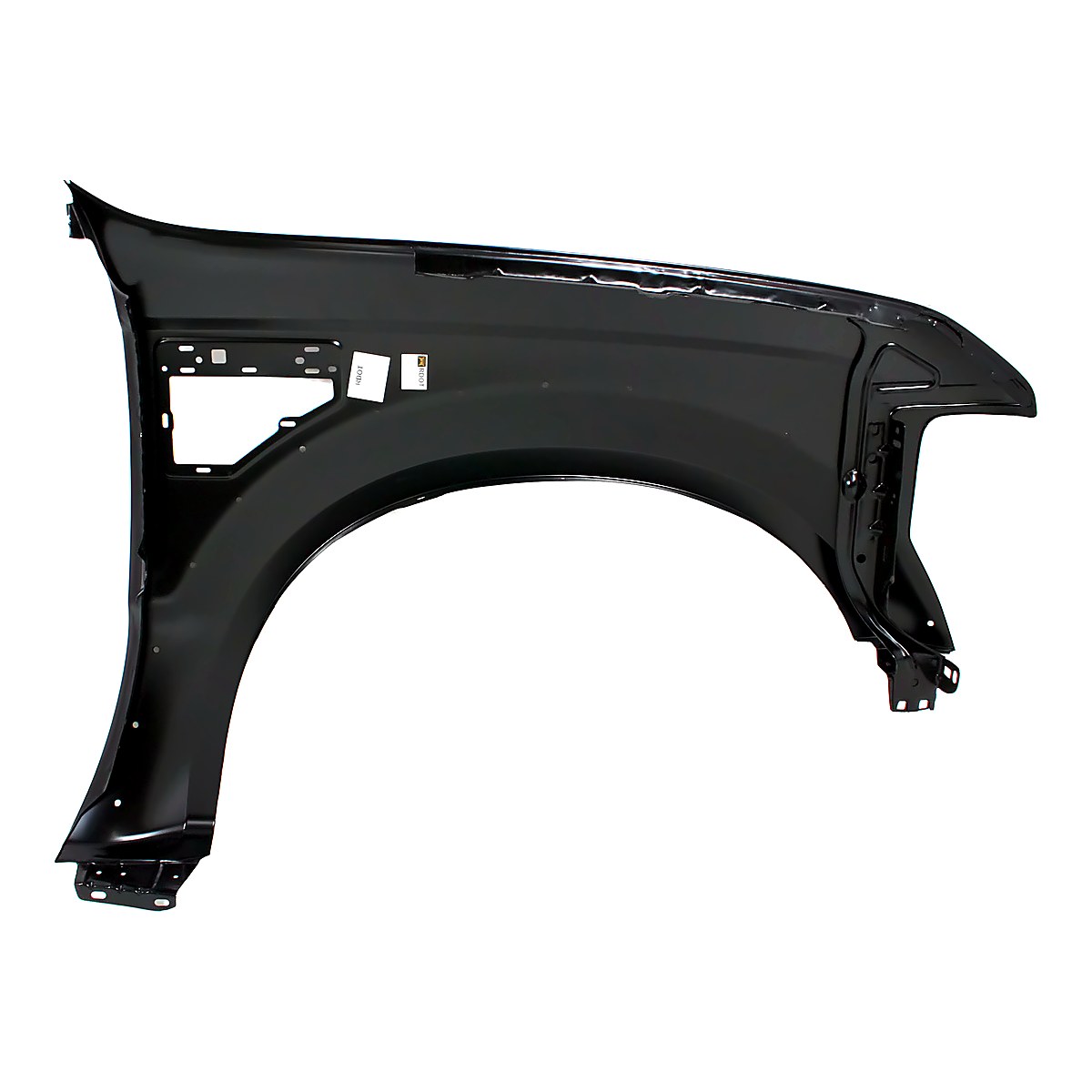 2008-2010 Ford F450 Fender Front Driver Side With Wheel Mldg Hole – Back View (FO1240260)