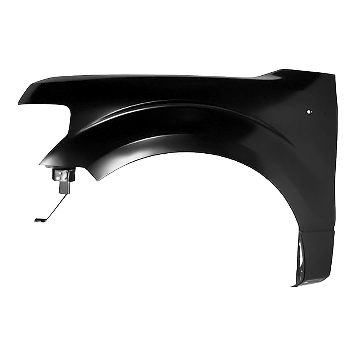 2009-2014 Ford F150 Fender Front Driver Side Without Flare – Front View (FO1240272)