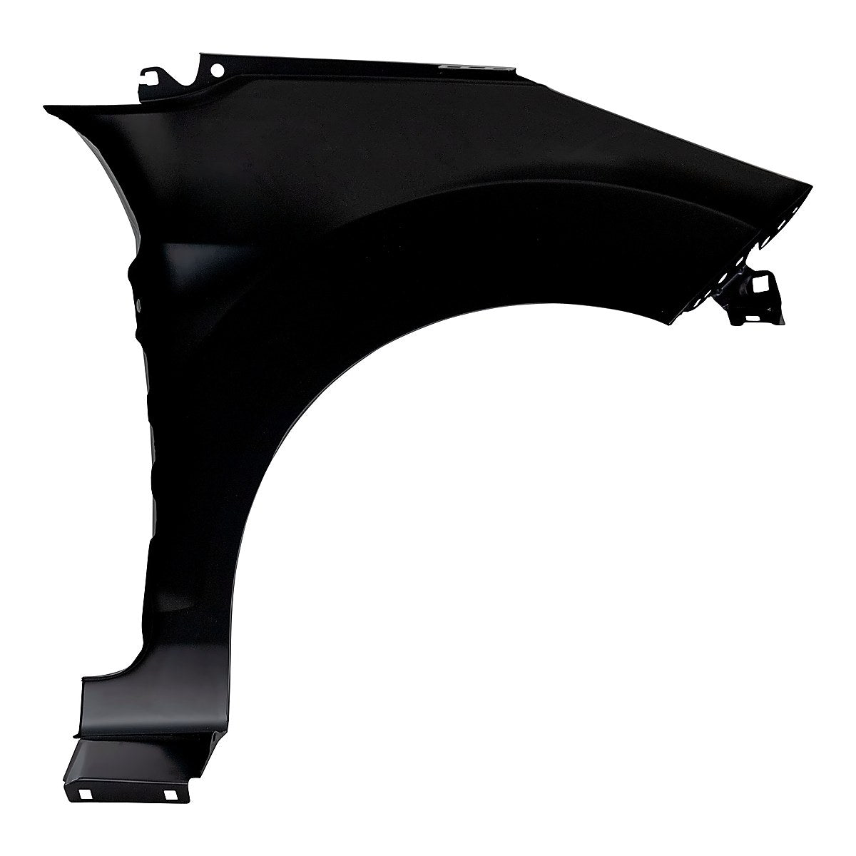 2011-2019 Ford Fiesta_Hatchback Fender Front Driver Side Exclude 14-17 Se Model With Rocker Mouldings – Back View (FO1240278)