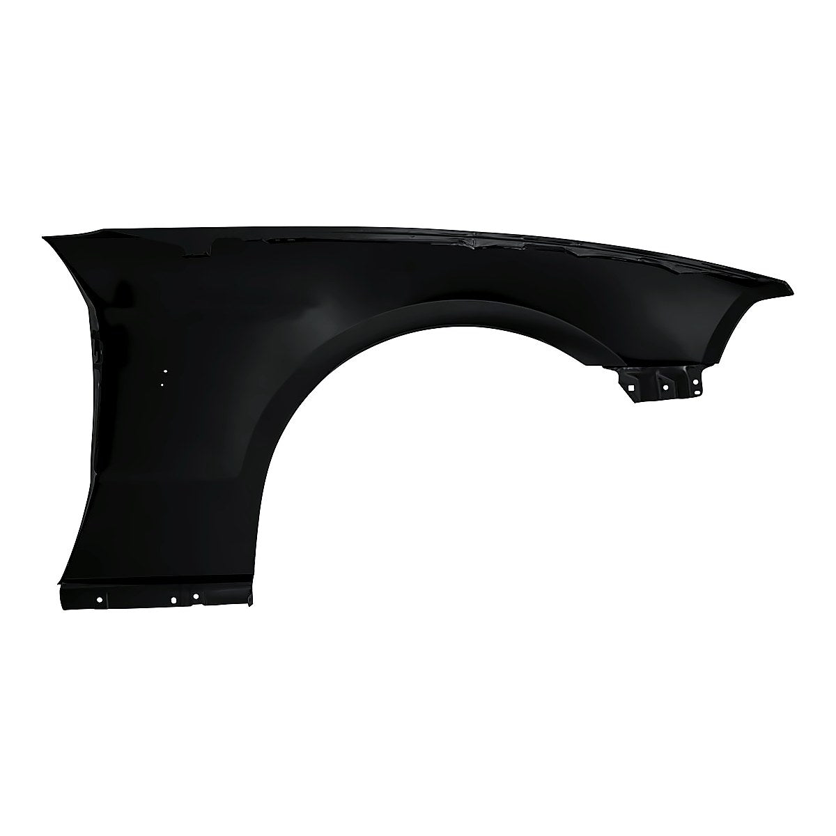 2010-2014 Ford Mustang Fender Front Driver Side With Moulding – Back View (FO1240282)