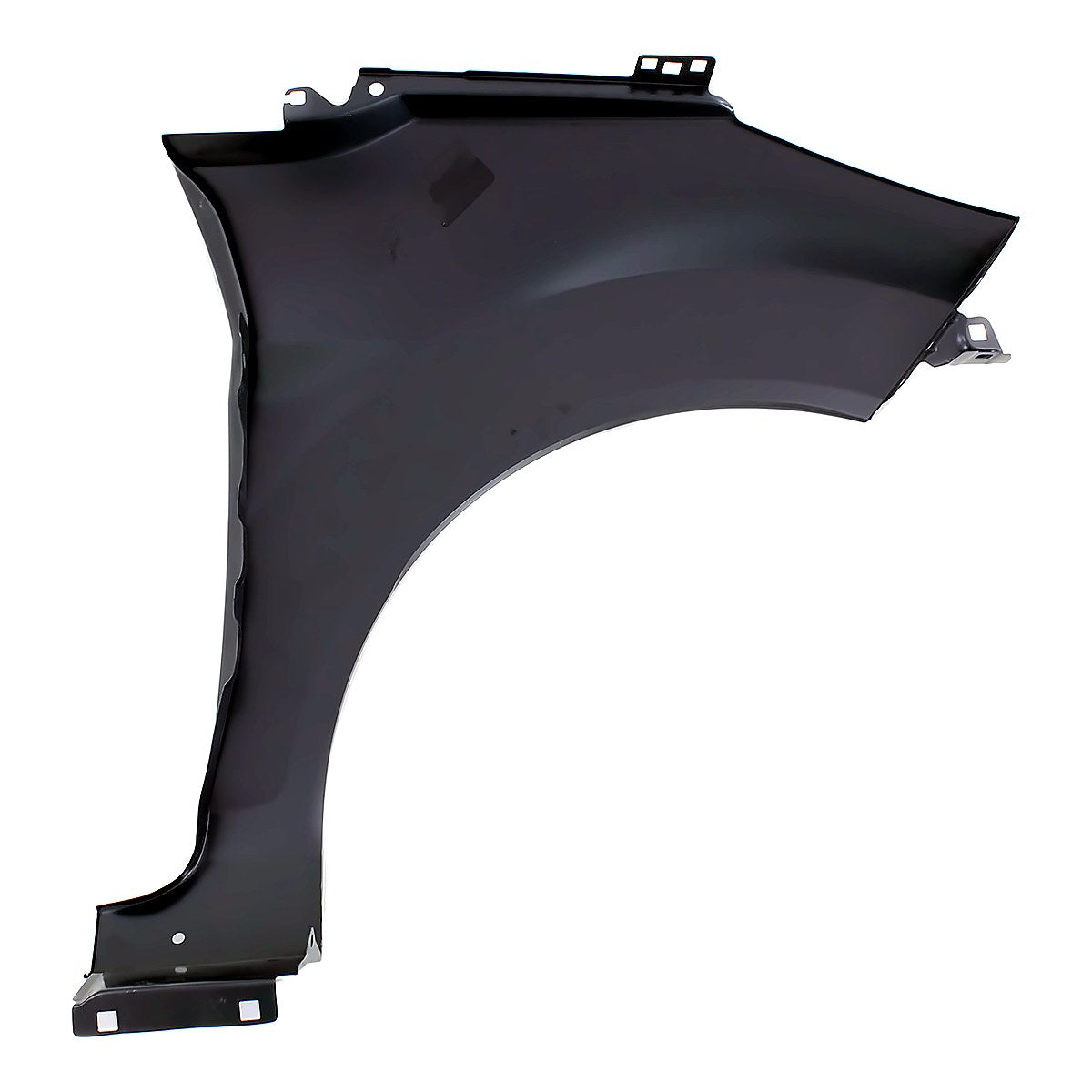 2014-2019 Ford Fiesta_Hatchback Fender Front Driver Side With Moulding St Model – Back View (FO1240292)