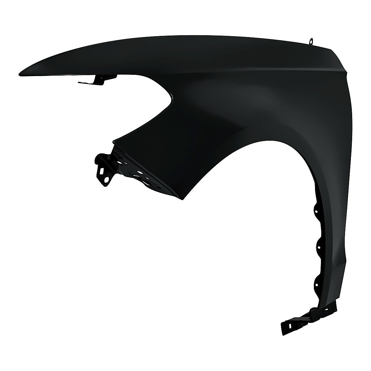 2017-2019 Ford Fusion Fender Front Driver Side Steel Without Battery Port Exclude Energi Model – Side View (FO1240305)