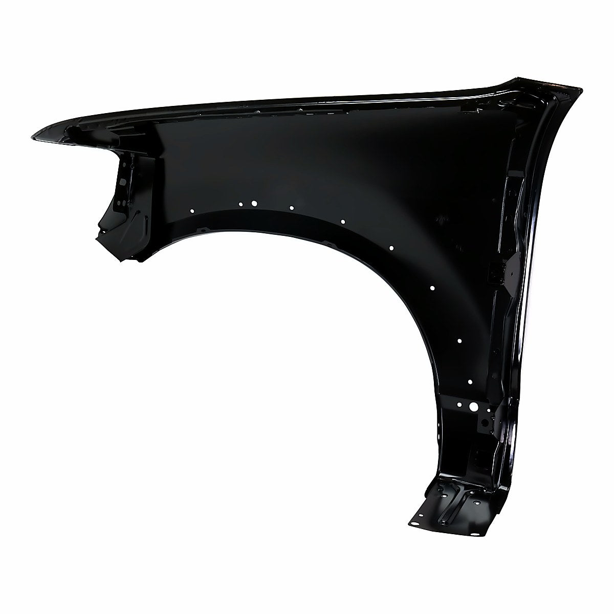 2006-2010 Ford Explorer Fender Front Passenger Side Xlt With Flare Hole – Back View (FO1241248)