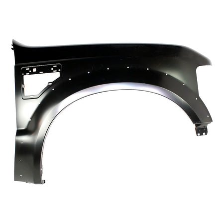 2008-2010 Ford F450 Fender Front Passenger Side With Wheel Mldg Hole – Front View (FO1241260)