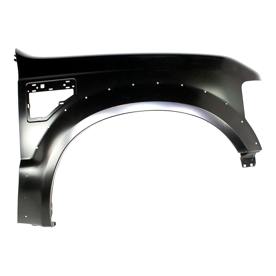 2008-2010 Ford F450 Fender Front Passenger Side With Wheel Mldg Hole – Front View (FO1241260)