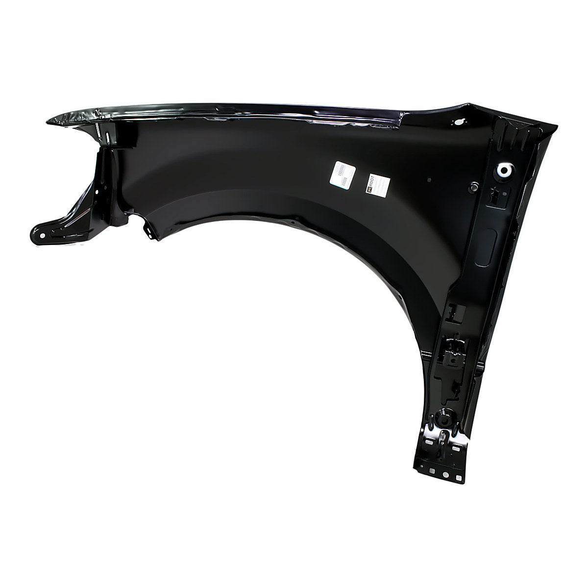2006-2008 Ford F150 Fender Front Passenger Side Without Flare With Antenna Hole – Back View (FO1241270)