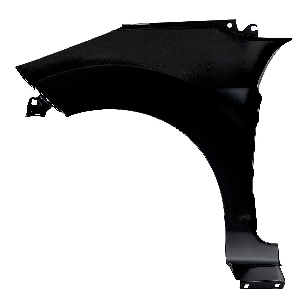 2011-2019 Ford Fiesta_Hatchback Fender Front Passenger Side Exclude 14-17 Se Model With Rocker Mouldings – Back View (FO1241278)