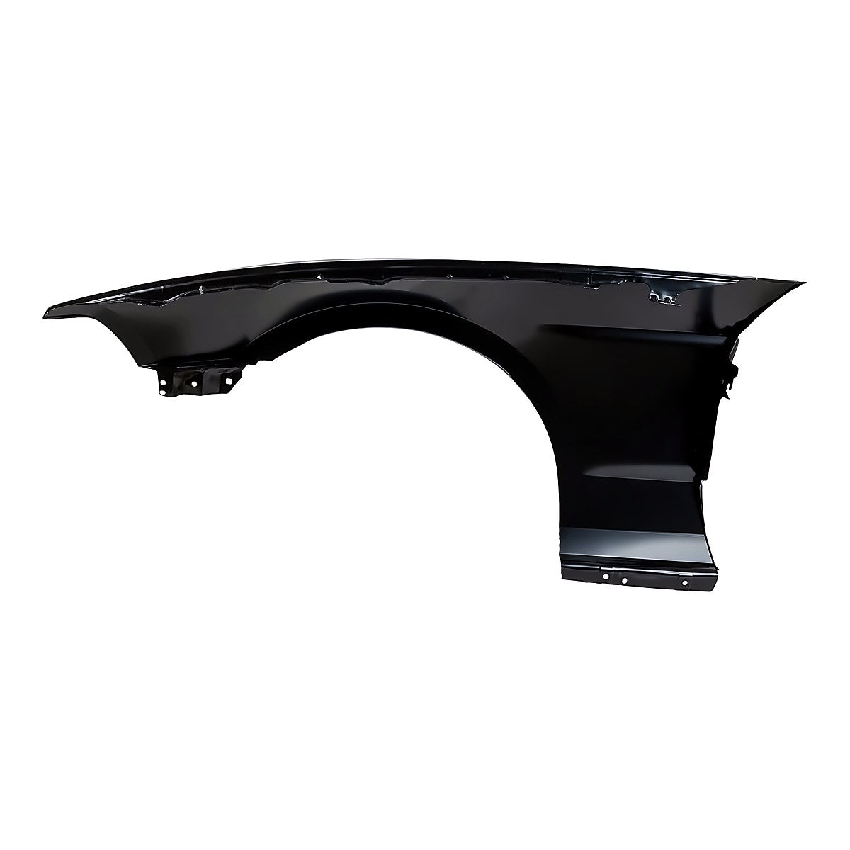 2010-2014 Ford Mustang Fender Front Passenger Side Without Mldg Hole – Back View (FO1241281)