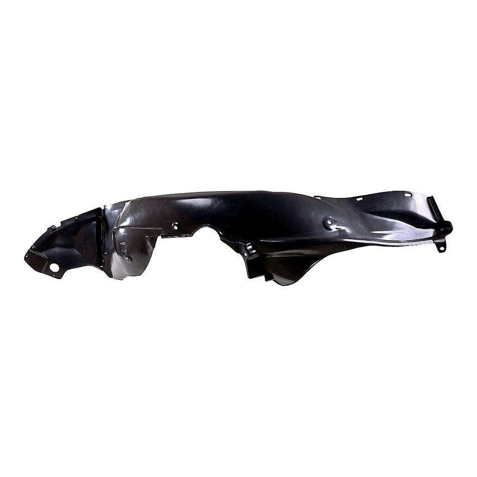2010-2012 Ford Fusion Hybrid Fender Liner Passenger Side - side angle, Part FO1249143