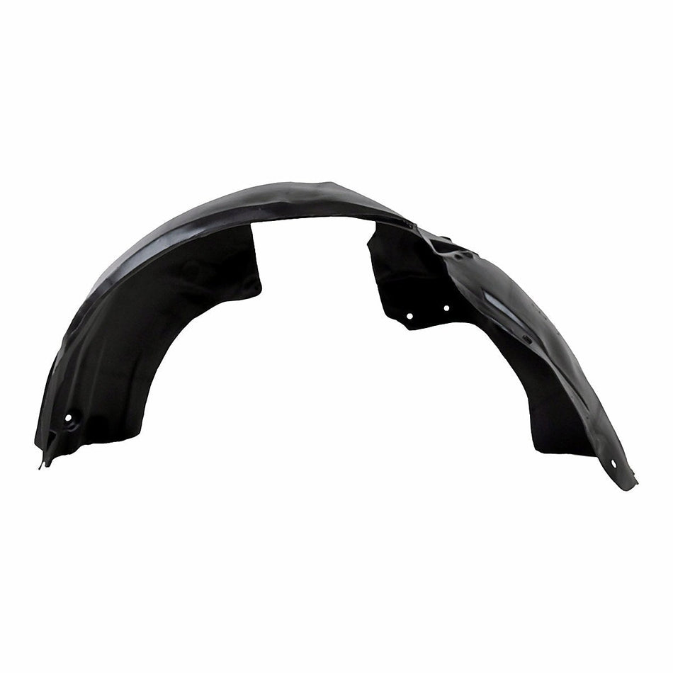 2011-2019 Ford Fiesta Sedan Fender Liner Front Passenger Side - side angle, Part FO1249153
