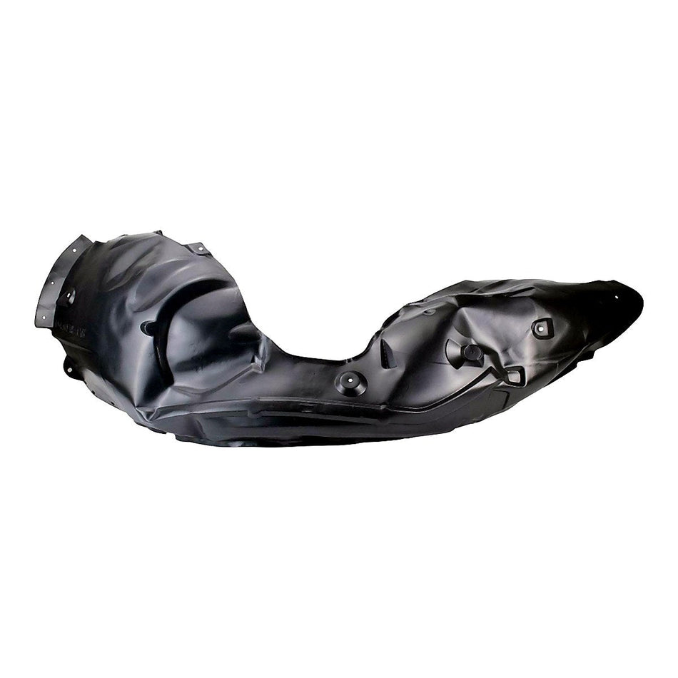 2020 Ford Police Responder Hybrid Fender Liner - side angle, Part FO1249176