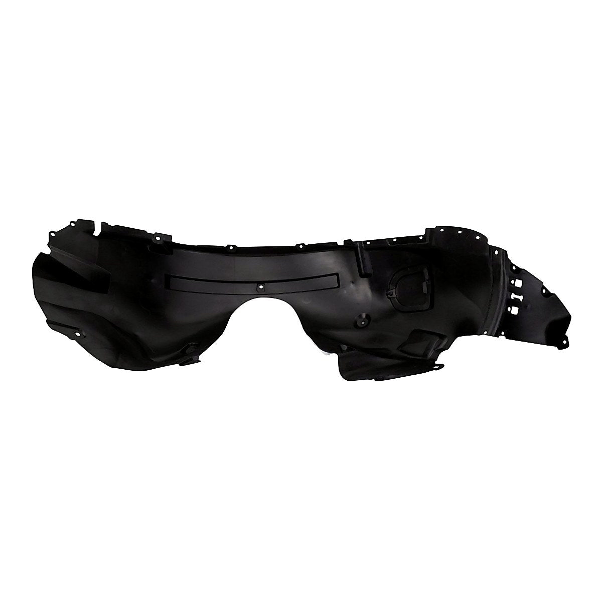 2016-2019 Ford Explorer Fender Liner Front Passenger Side With Insulation Foam – Back View (FO1249178)