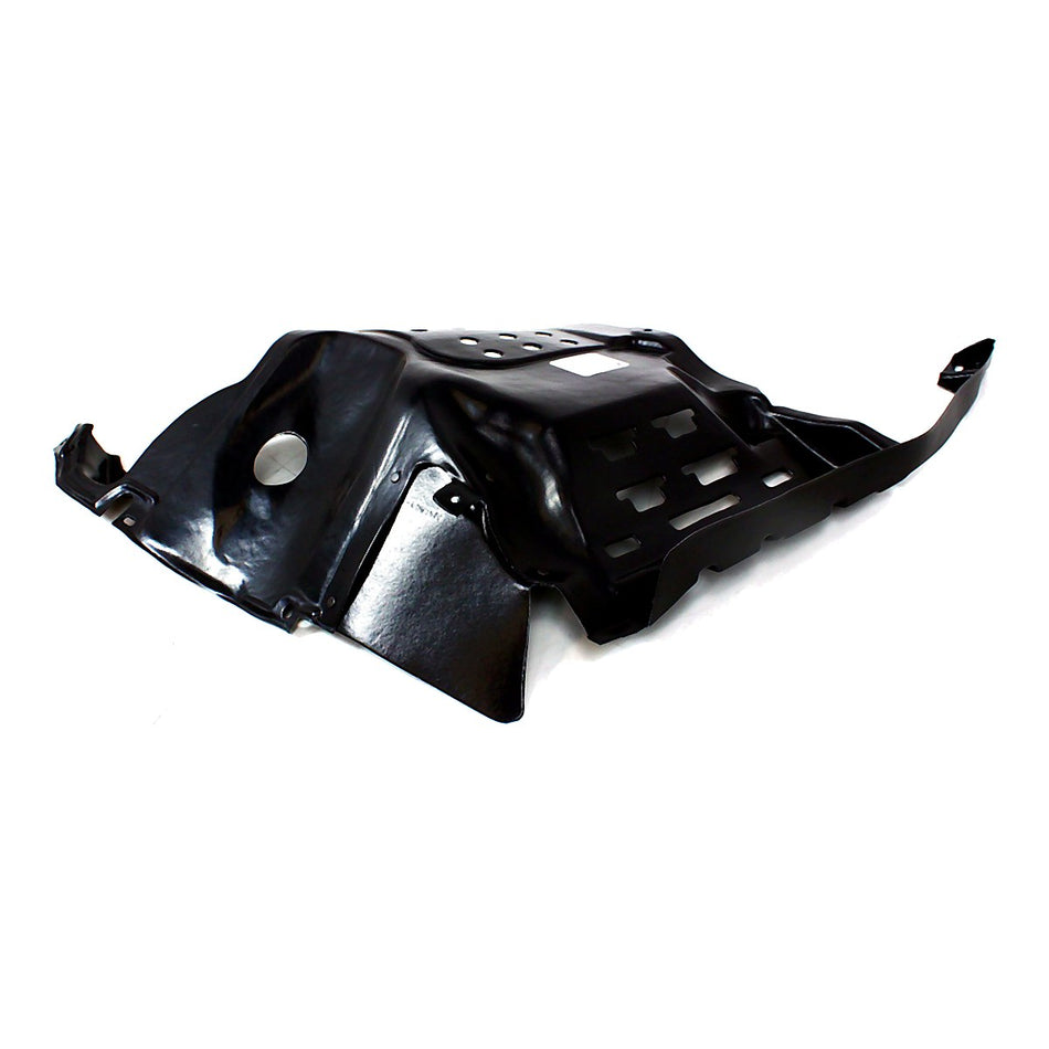 2005-2006 Mazda Tribute Fender Liner Front Driver Side - side angle, Part FO1250140