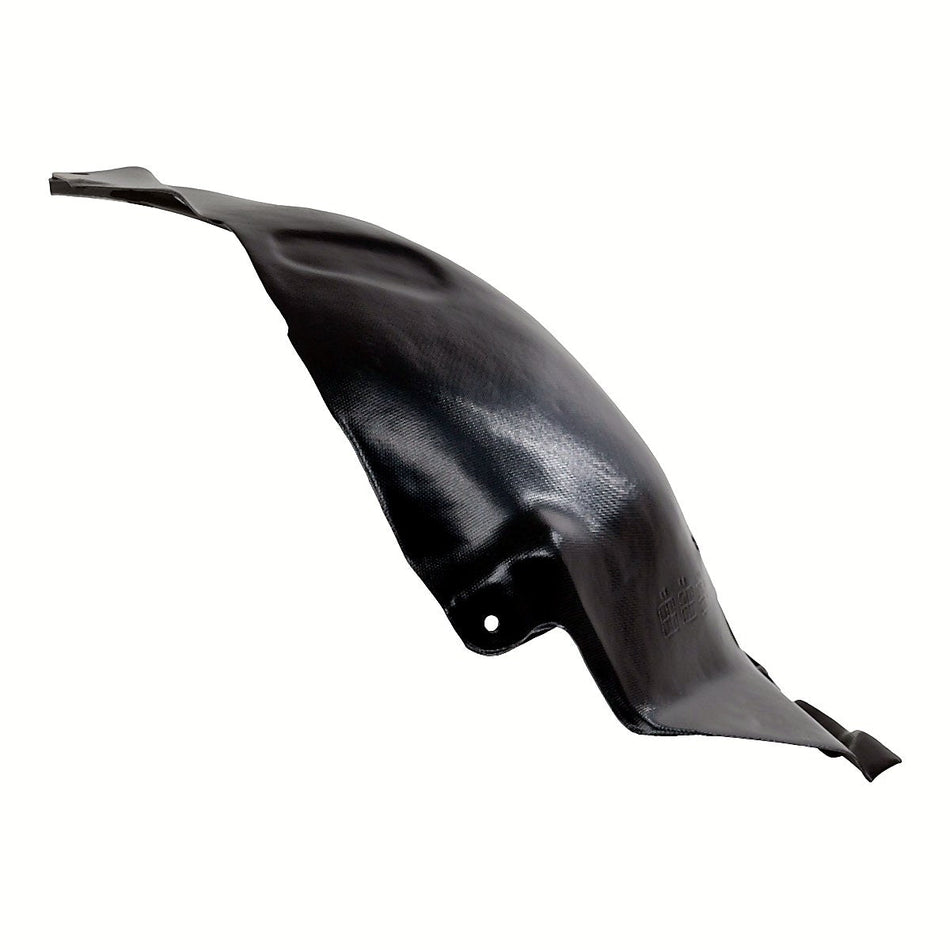 2005-2009 Ford Mustang Gt Fender Liner Passenger Side - side angle, Part FO1251128