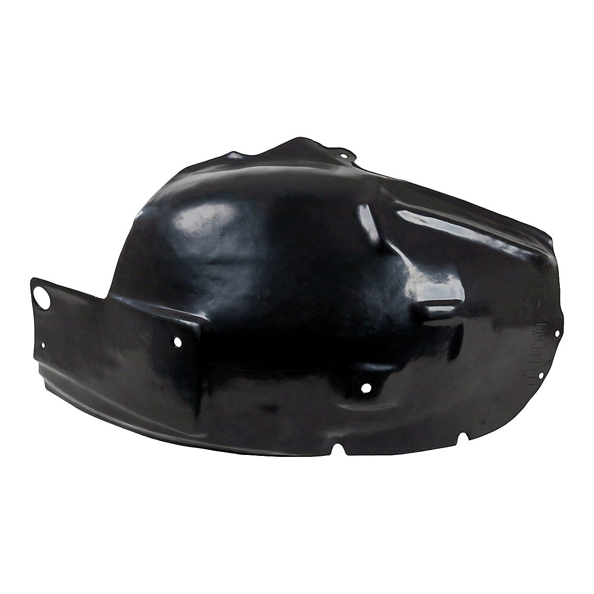 2005-2009 Ford Mustang Fender Liner Passenger Side Base (Front Section) – Back View (FO1251129)