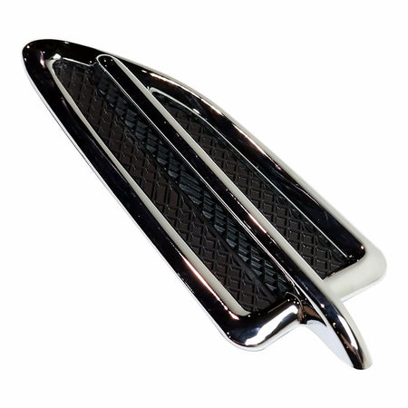2013-2014 Ford Escape Fender Insert Front Passenger Side Chrome/Black To 2/25/14 Production Date – Side View (FO1267100)