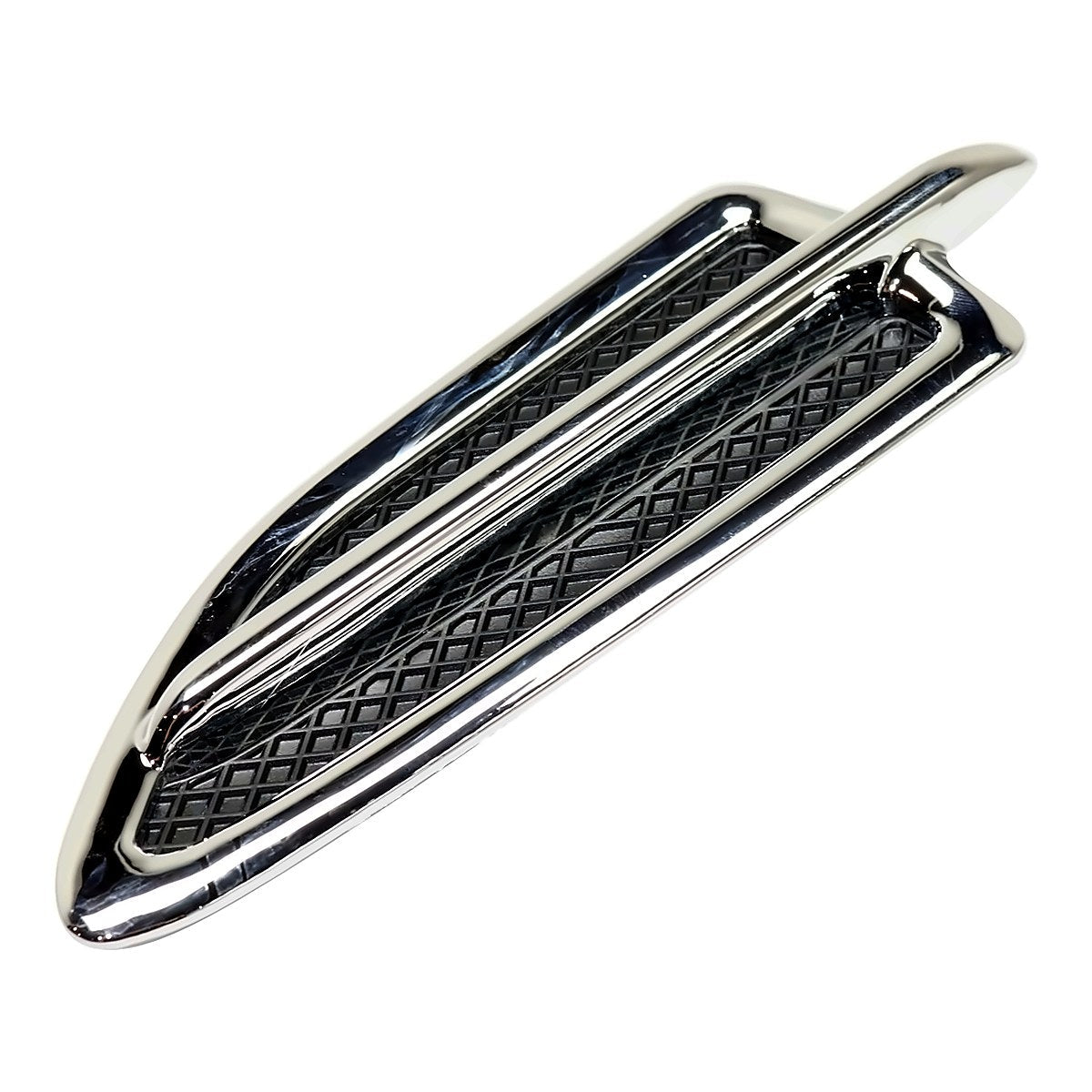 2013-2014 Ford Escape Fender Insert Front Passenger Side Chrome/Black To 2/25/14 Production Date – Side View (FO1267100)