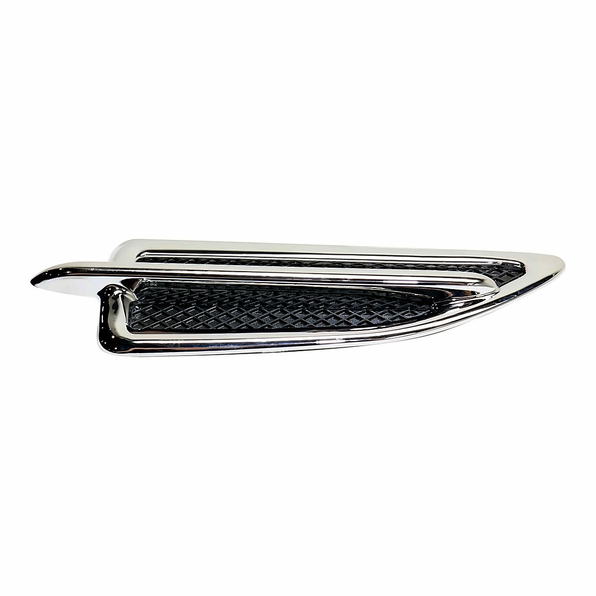 2013-2014 Ford Escape Fender Insert Front Passenger Side Chrome/Black To 2/25/14 Production Date – Side View (FO1267100)