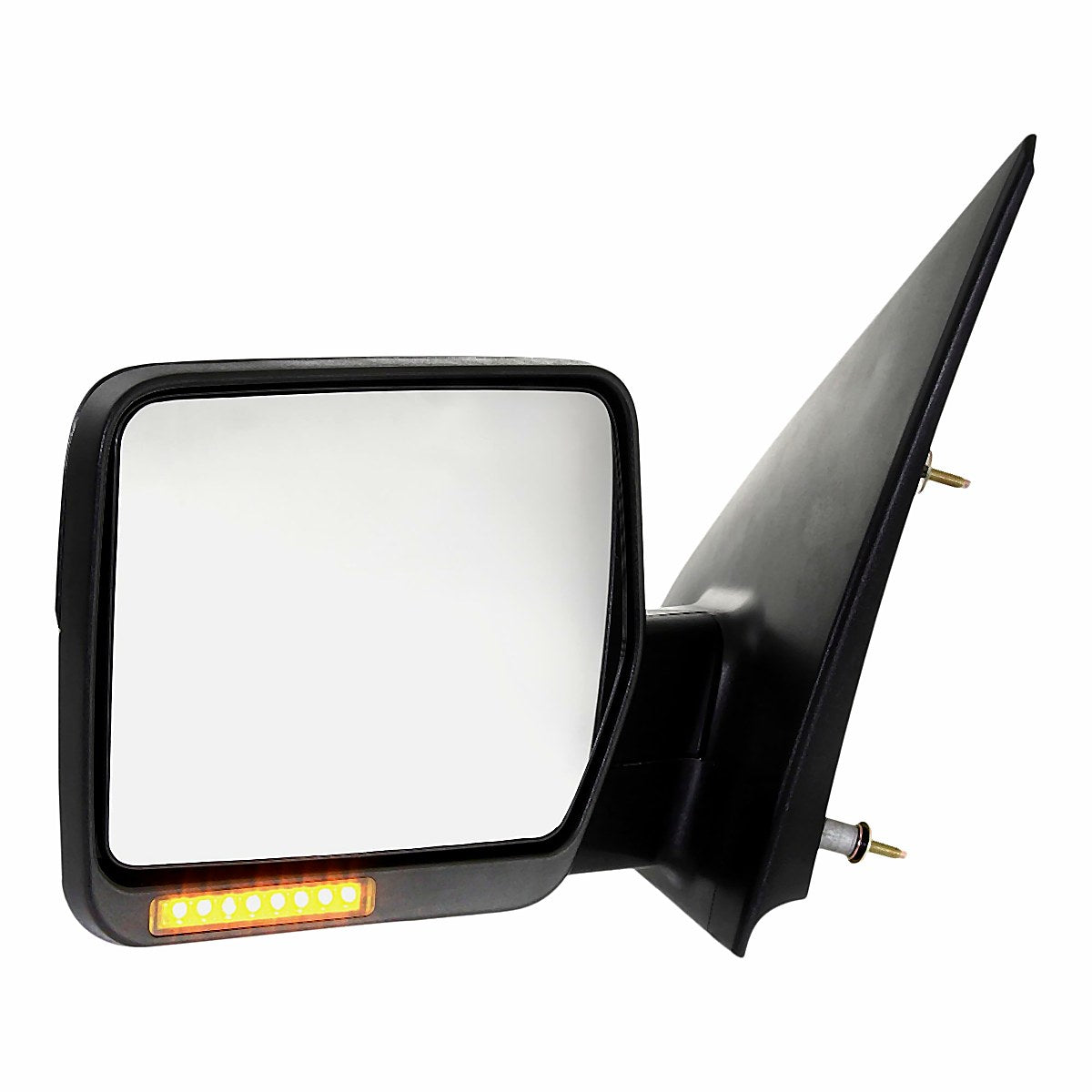 2004-2006 Ford F150 Door Mirror Driver Side Power Heated Textured With Signal Without Puddle Lamp_FO1320242