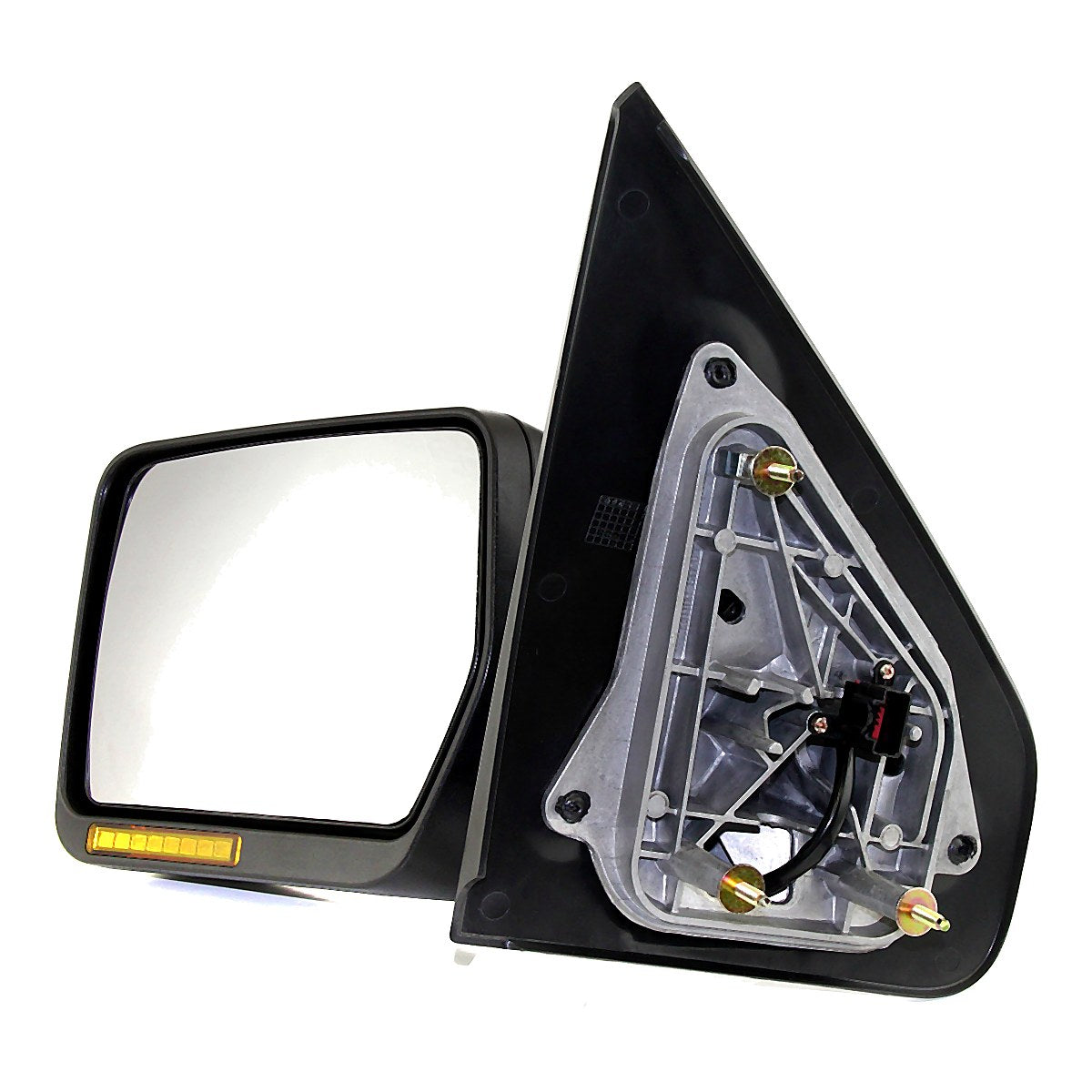 2004-2006 Ford F150 Door Mirror Driver Side Power Heated Textured With Signal Without Puddle Lamp_FO1320242-2