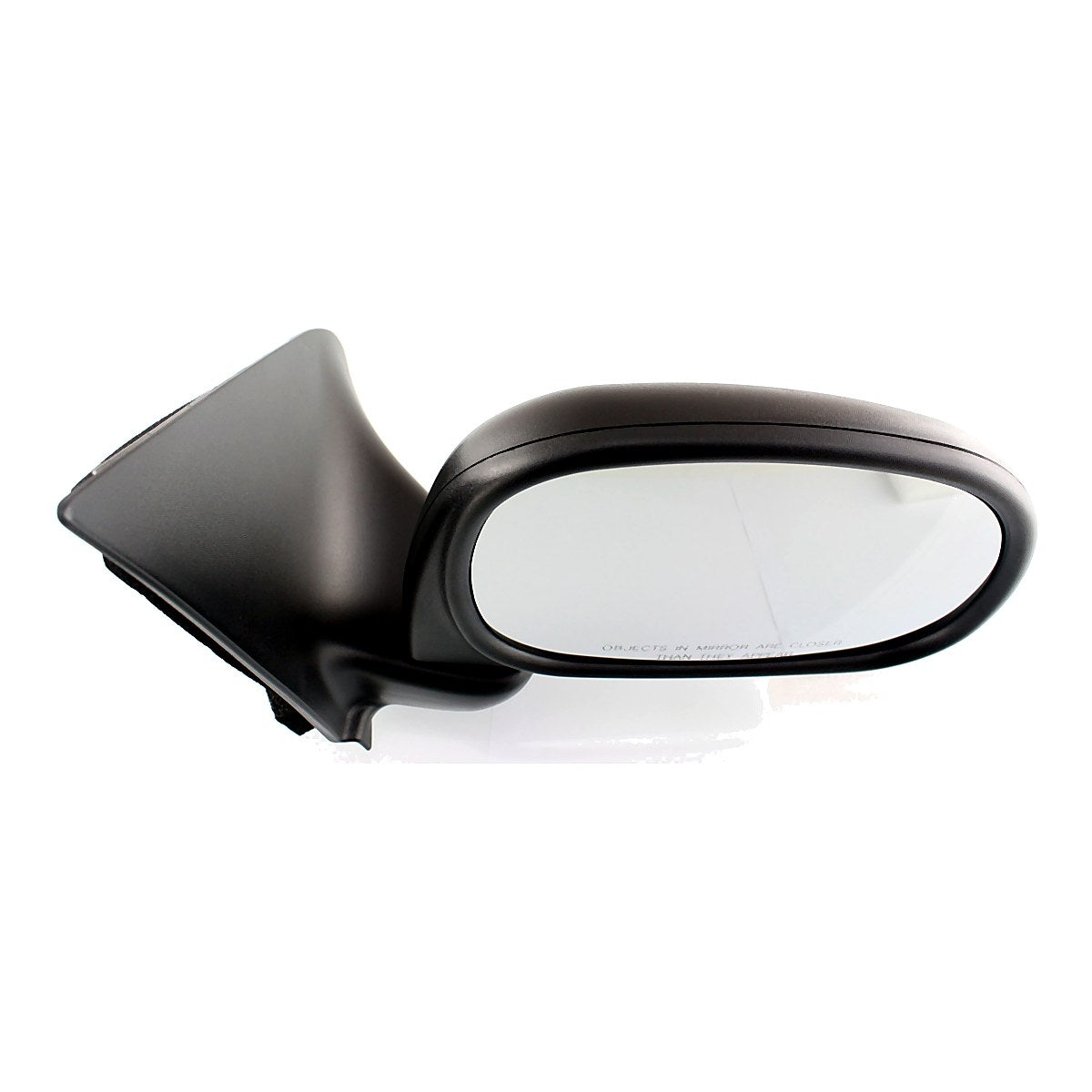 1997-2002 Ford F150 Door Mirror Passenger Side Manual Rectangular Style Black Textured To 2/11/02_FO1321132-3