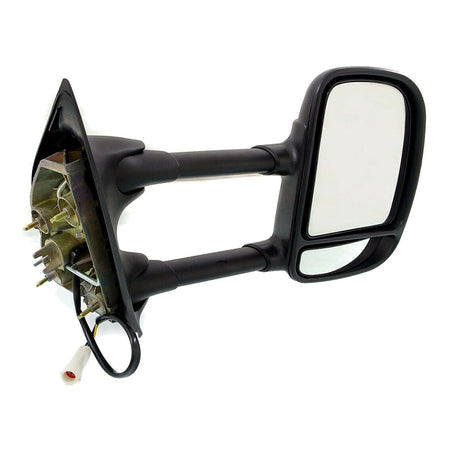 1999-2004 Ford F350 Door Mirror Passenger Side - side angle, Part FO1321196