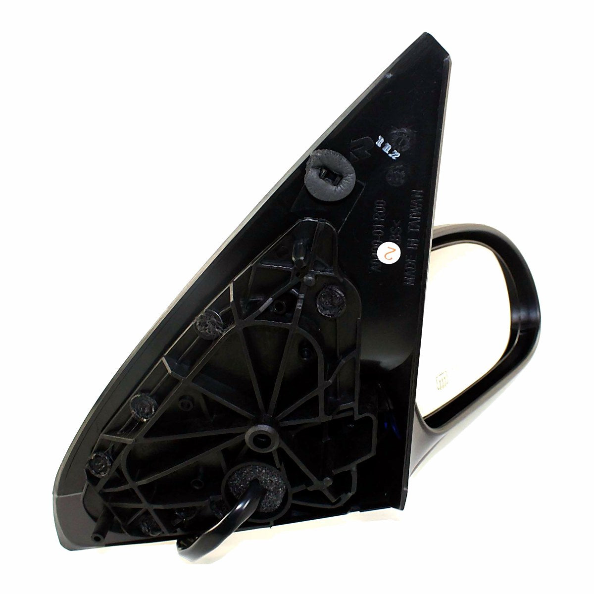 2003-2007 Ford Focus Door Mirror Passenger Side Power Heated Without Folding Textured_FO1321228-2