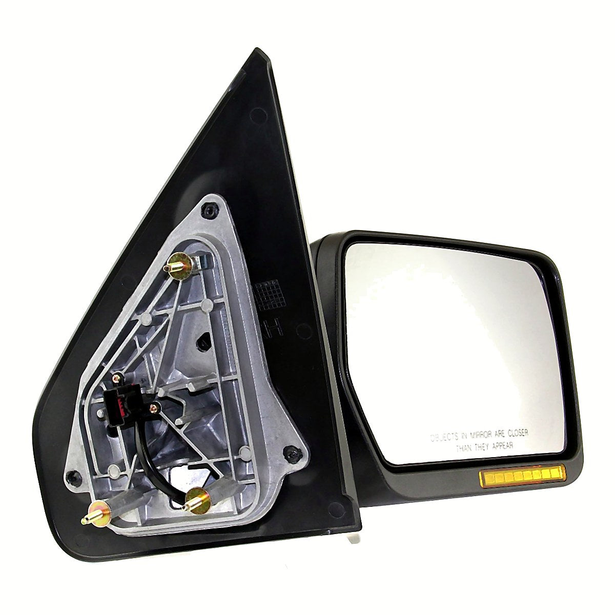 2004-2006 Ford F150 Door Mirror Passenger Side Power Heated Textured With Signal Without Puddle Lamp_FO1321242-2