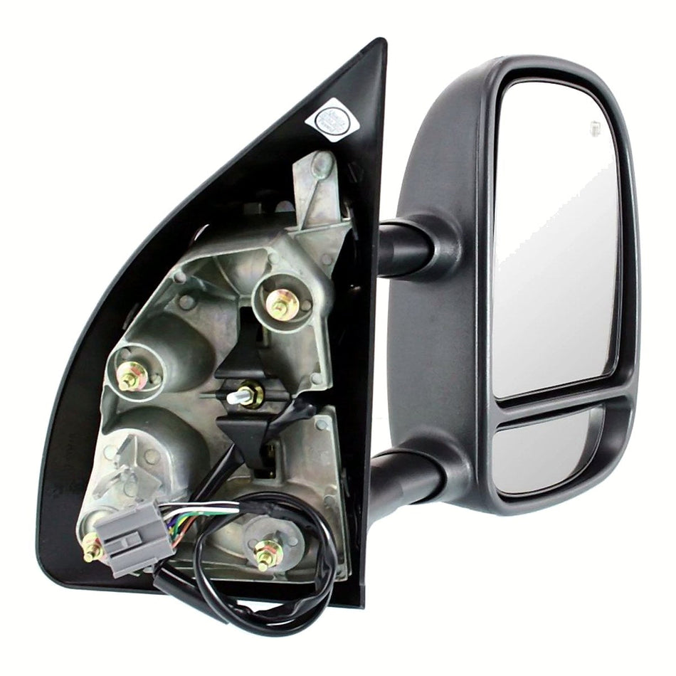 2003-2007 Ford F-450 Superduty Door Mirror Passenger Side - side angle, Part FO1321268