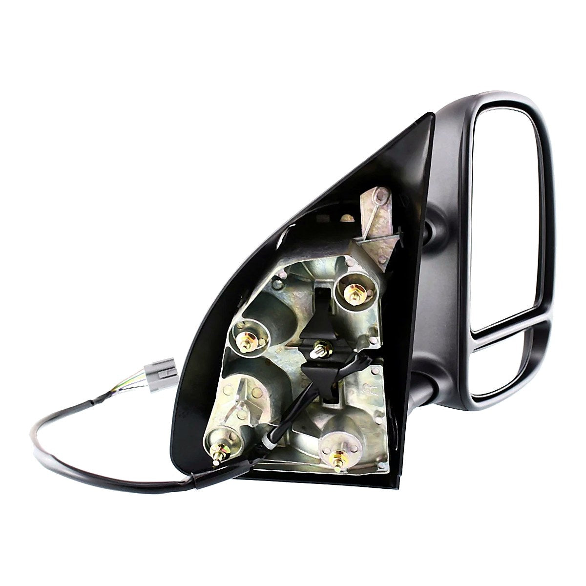 2003-2007 Ford F350 Door Mirror Passenger Side - side angle, Part FO1321274