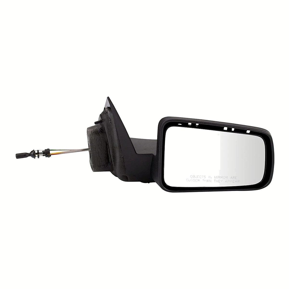 2008-2011 Ford Focus Door Mirror Passenger Side Manual Usa Built With Textured Cover With 4 Ridges Pattern On Top Of Cover_FO1321316