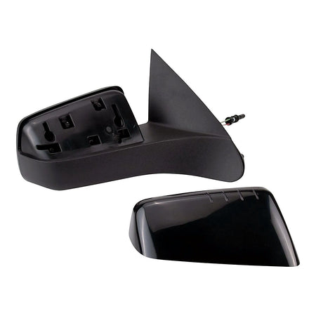 2008-2011 Ford Focus Door Mirror Passenger Side Manual Usa Built With Textured Cover With 4 Ridges Pattern On Top Of Cover_FO1321316-3