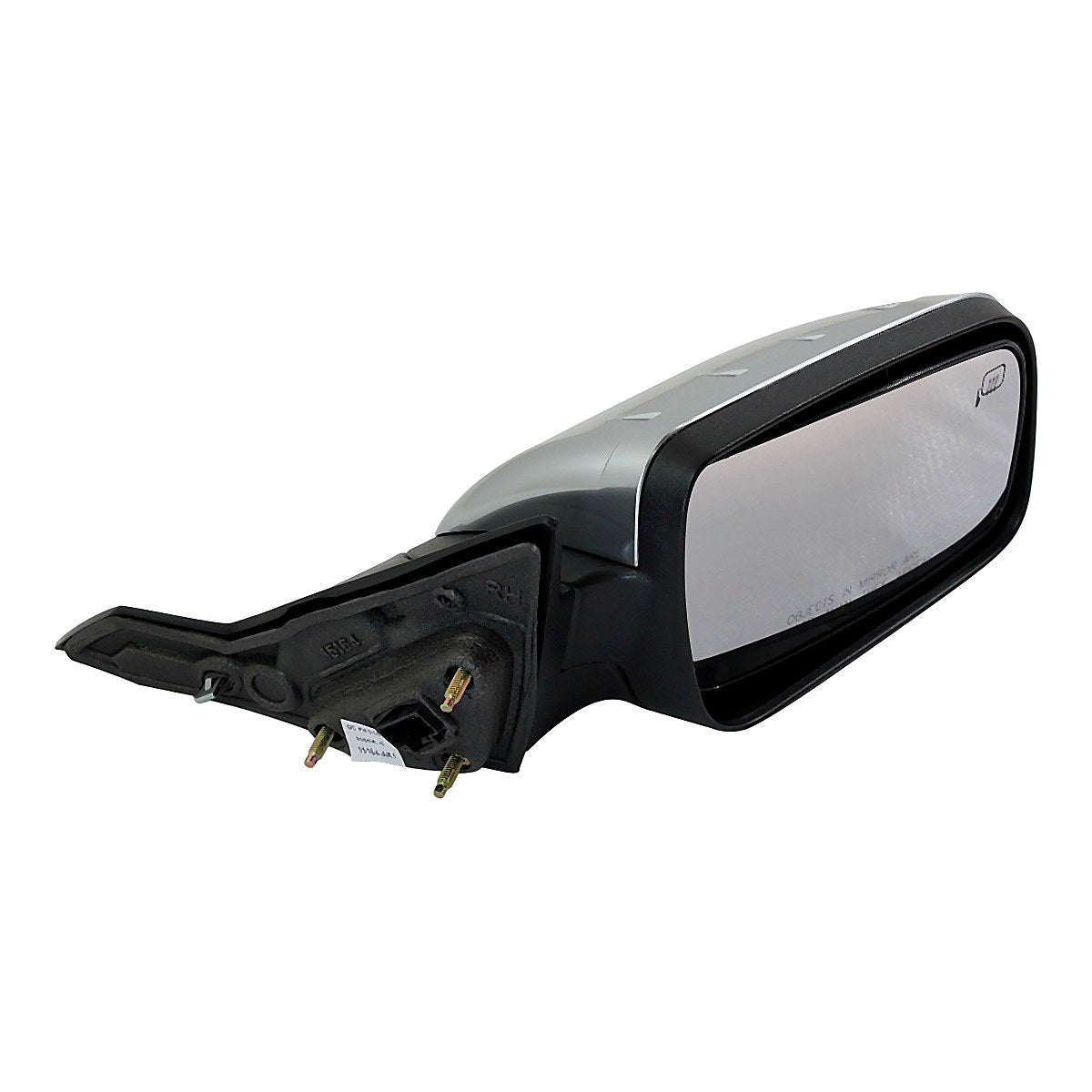 2008-2009 Ford Taurus Door Mirror Passenger Side Power Heated Chrome Cover With Puddle Lamp With Memory_FO1321336-2