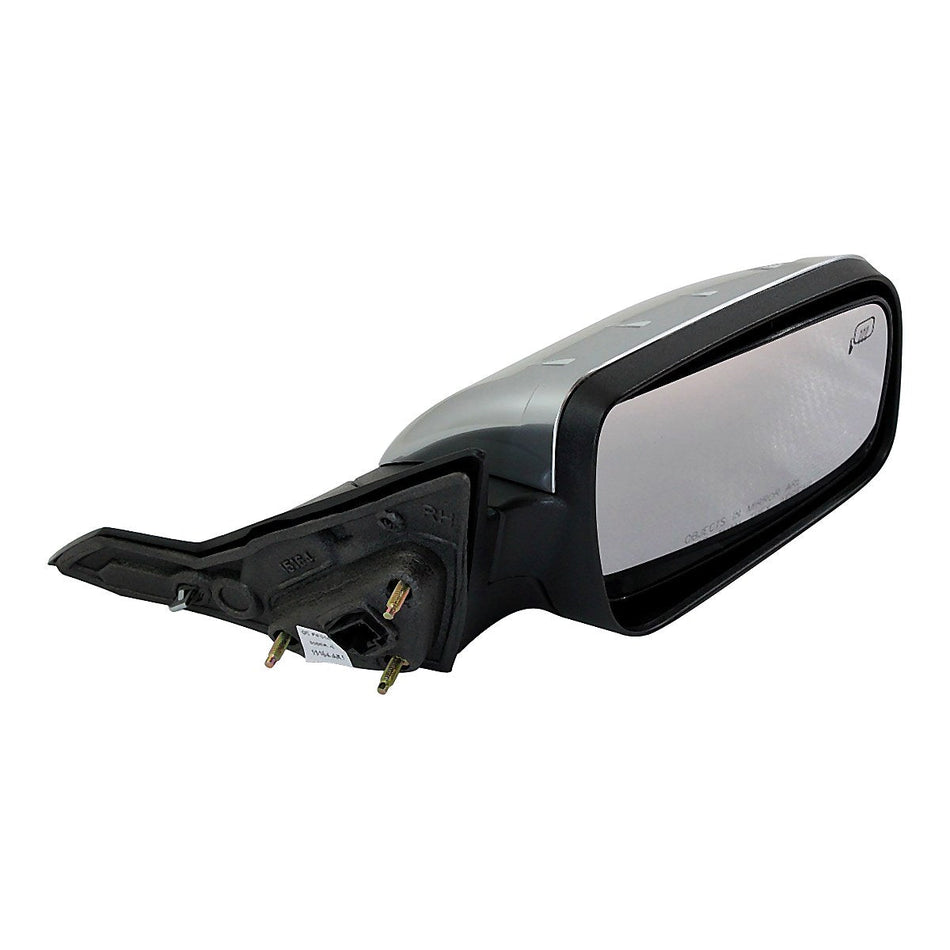 2008-2009 Ford Taurus Door Mirror Passenger Side Power Heated Chrome Cover With Puddle Lamp With Memory_FO1321336-2