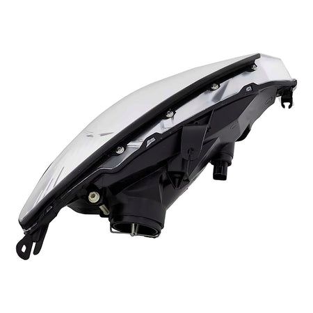 2000-2002 Ford Focus Headlight Driver Side Without Hid Without Svt With Chrome Bezel – Detail View (FO2502171)