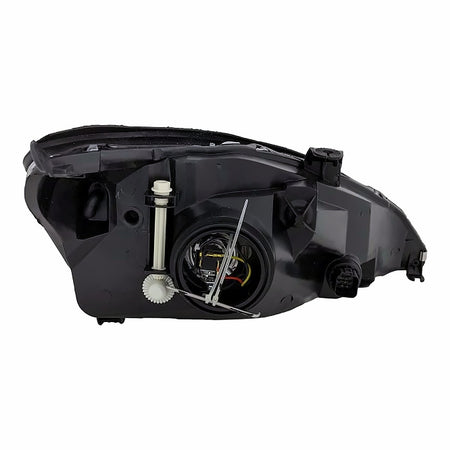 2000-2002 Ford Focus Headlight Driver Side Without Hid Without Svt With Chrome Bezel – Close-Up View (FO2502171)