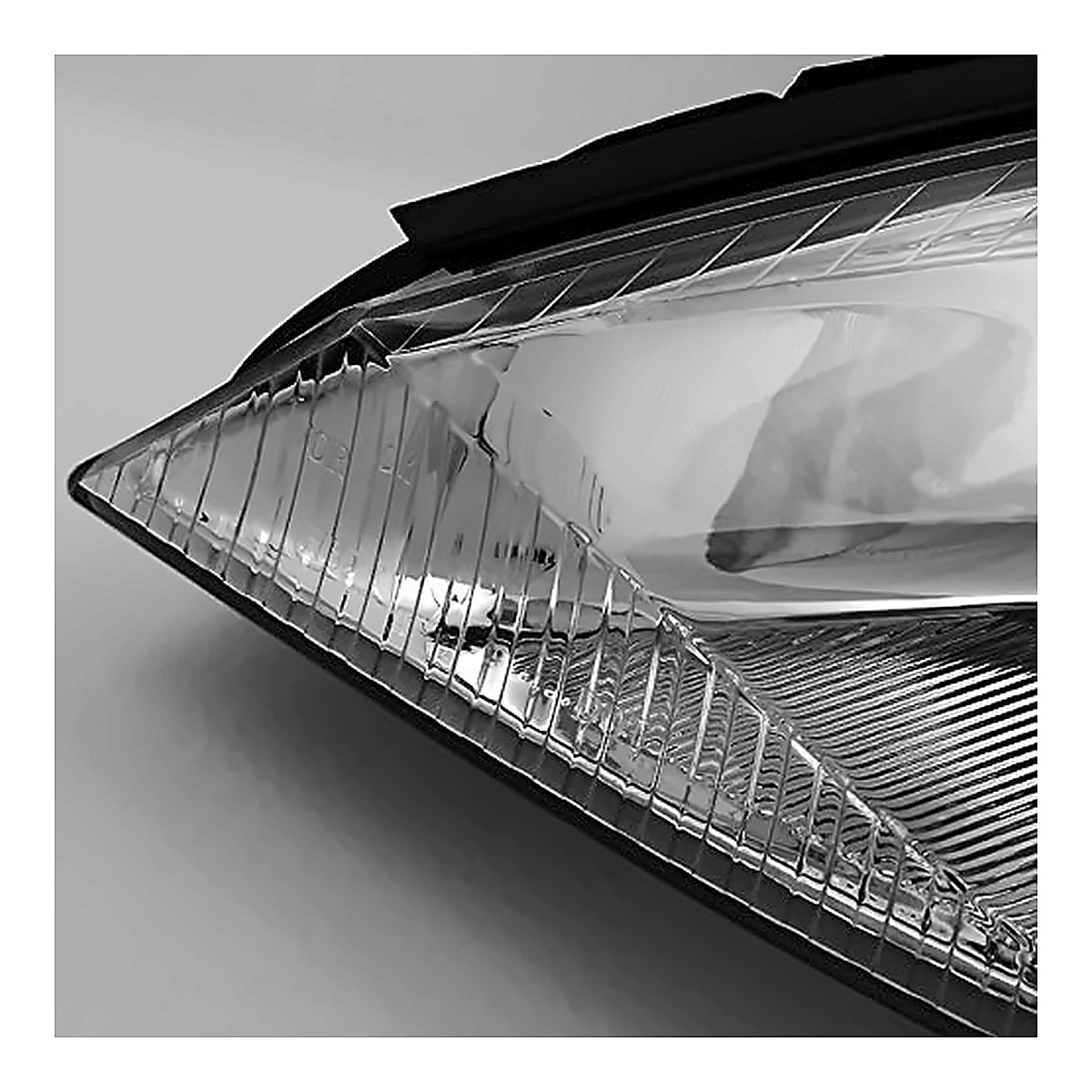 2002-2004 Ford Focus_Svt Headlight Driver Side With Svt Pkg With Black Bezel – Side View (FO2502192)