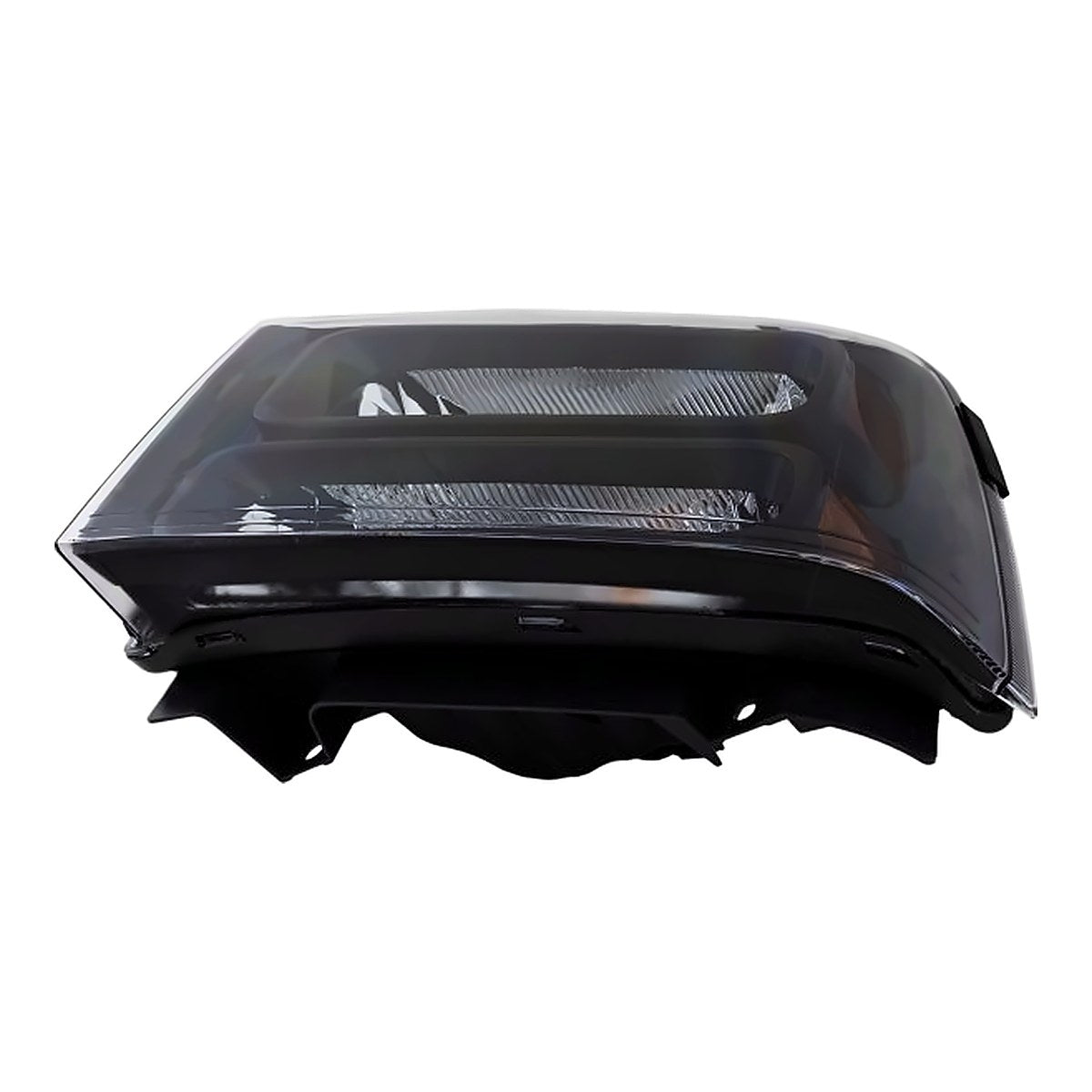 2005-2007 Ford F450 Headlight Driver Side Black Bezel With Harley-Davidson Pkg – Detail View (FO2502224)